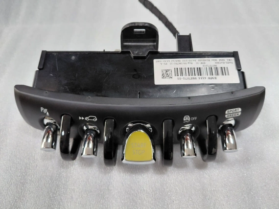 9857571 MINI F57 F56 Sport панел START STOP